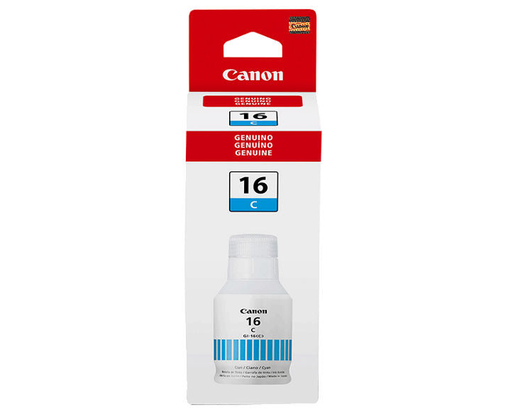 TINTA CANON GI-16 C CYAN (GX3010/GX4010/GX5010/GX6010/GX7010)