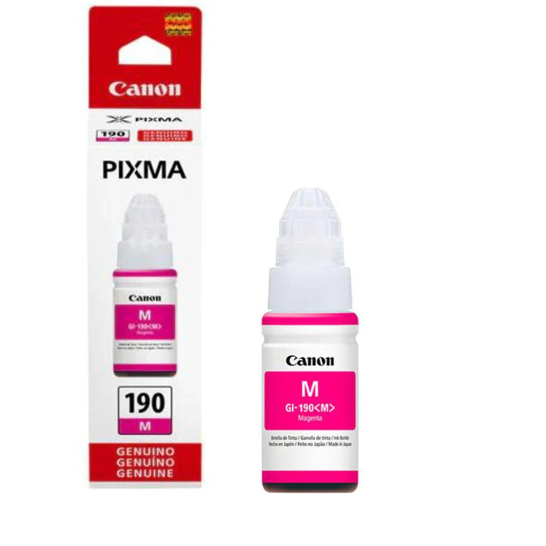 TINTA CANON GI-190 MAGENTA (G3110/3100/2110/2100/4100/4110)
