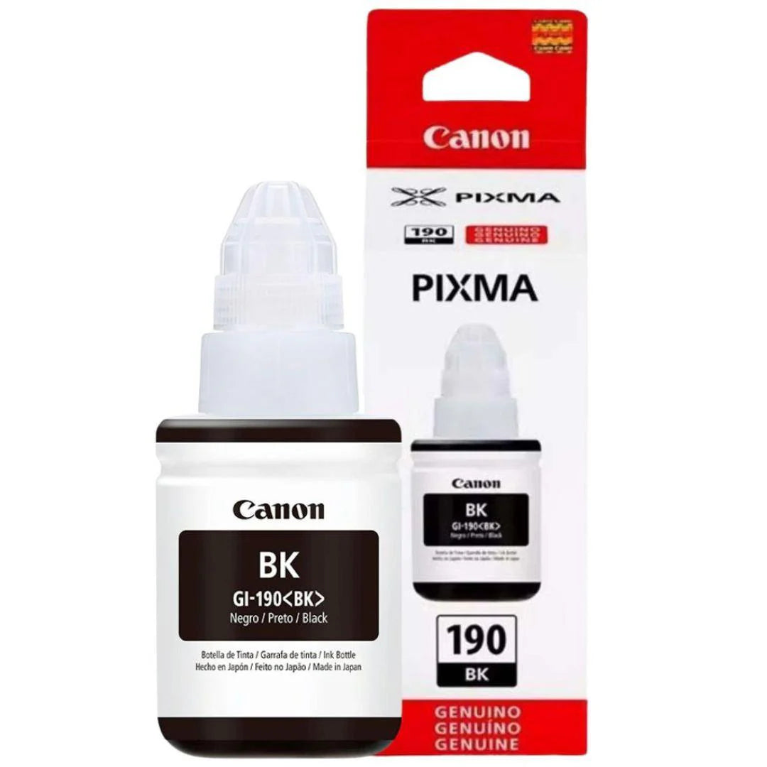 TINTA CANON GI-190 NEGRA (G3110/3100/2110/2100/4100/4110)