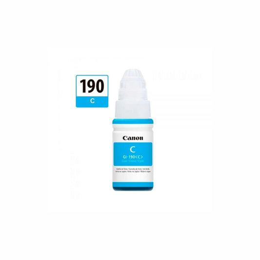 TINTA CANON GI-190 CYAN (G3110/G3100/G2110/G2100/G4100/G4110)