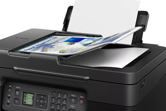 Impresora Canon PIXMA G4170 Color Tinta Continua WiFi - Multifuncional - ADF Automático - Fax - Pantalla LCD | 11 ppm Negro / 6 ppm Color