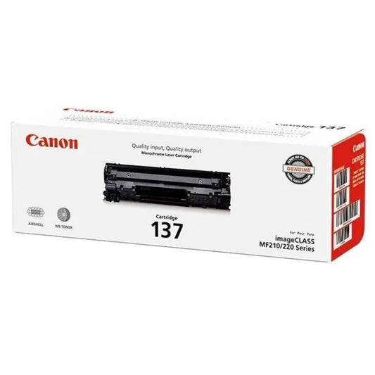 TONER CANON 137 NEGRO ORIGINAL (D570/LBP151dw/MF212w/MF216n/MF227dw/MF229dw/MF232w/MF236n/MF244dw/MF247dw/MF249dw) | 2,400 Páginas