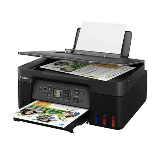 Impresora Canon PIXMA G3170 Color Tinta Continua WiFi - Multifuncional - Botellas de Tinta de Alto Rendimiento - Pantalla LCD 3.4 cm | 8.8 ppm Negro / 5 ppm Color
