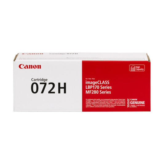 TONER CANON 072H NEGRO ORIGINAL ALTA CAPACIDAD (LBP172dw/MF284dw/MF287dw/MF289dw) | 4,100 Páginas