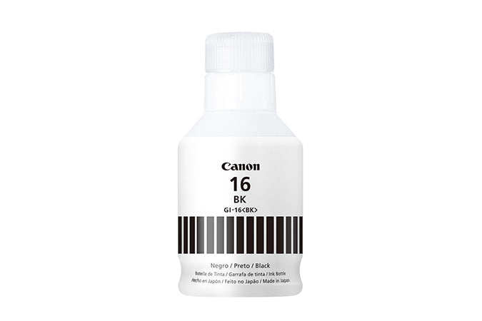 TINTA CANON GI-16 BK NEGRO (GX3010/GX4010/GX5010/GX6010/GX7010)