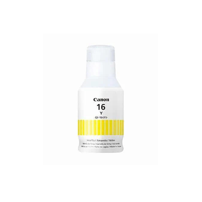 TINTA CANON GI-16 Y AMARILLO (GX3010/GX4010/GX5010/GX6010/GX7010)