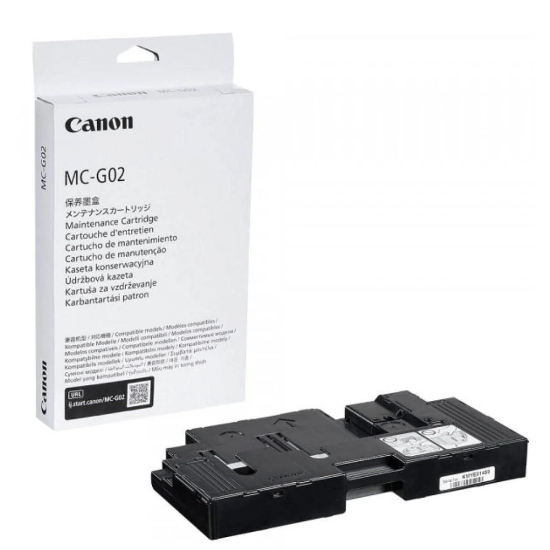 Kit de Mantenimiento Canon MC-G02 - Cartucho Colector de Tinta Residual Original - Compatible PIXMA G2160 / G3160