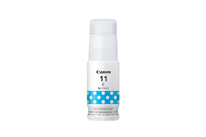 TINTA CANON GI-11 C CYAN 70ml (G1130/G2160/G3160/G2170/G3170/G4170/G3180/G4180)