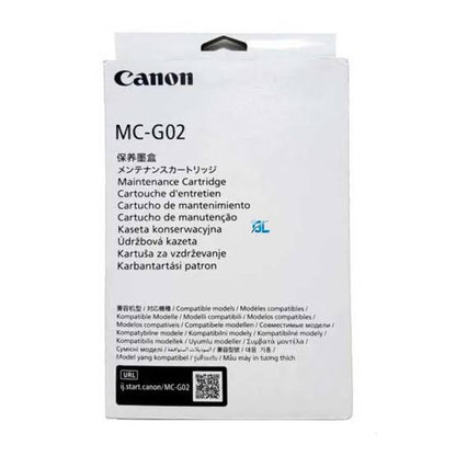 Kit de Mantenimiento Canon MC-G02 - Cartucho Colector de Tinta Residual Original - Compatible PIXMA G2160 / G3160