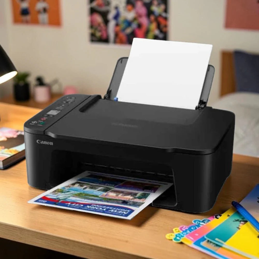 Impresora Canon Pixma TS3610 Multifuncional WiFi - Imprime, Copia y Escanea - Cartuchos PG-145/CL-146 - Diseño Compacto | 7.7 ppm Negro / 4 ppm Color