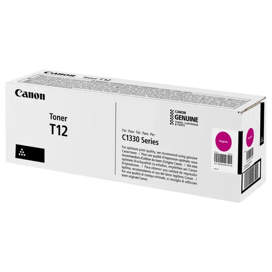 TONER CANON T12 MAGENTA ORIGINAL (imageCLASS X MF1333C/MF1333Cdw/LBP1333C) | 5,300 Páginas
